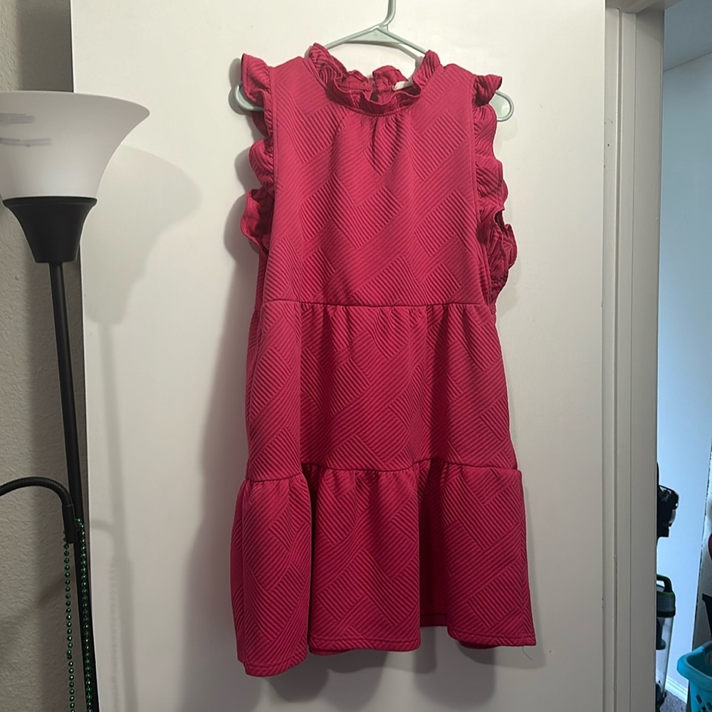 Pink dress nwot size medium